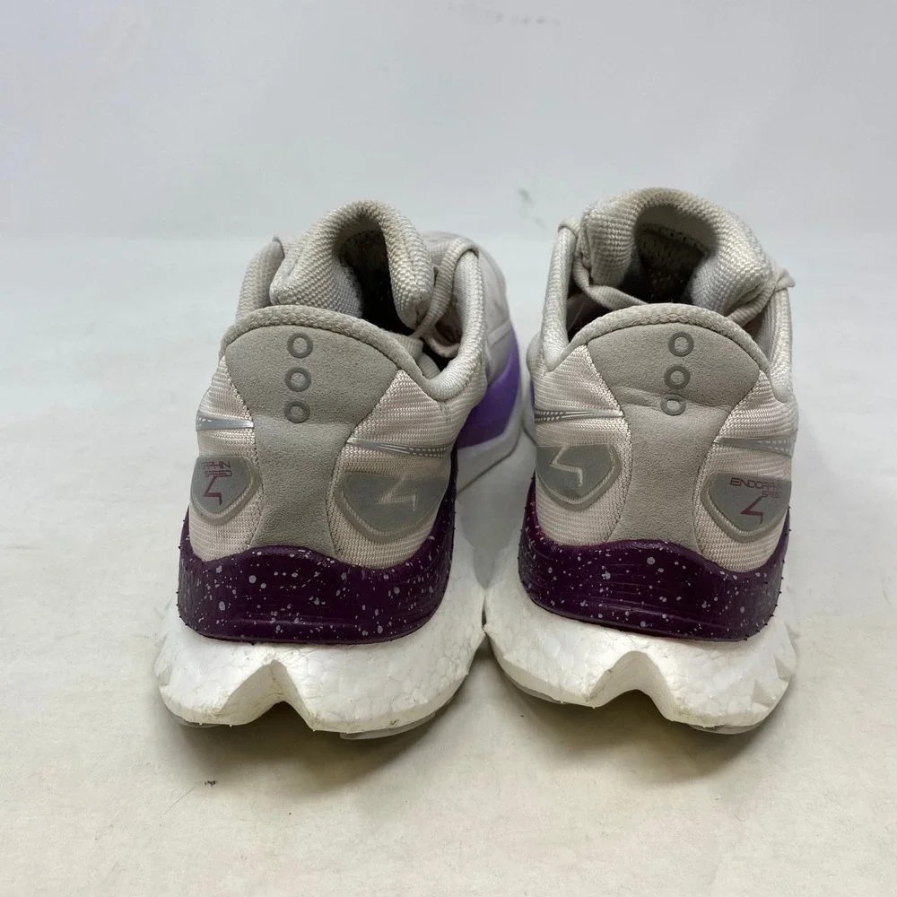 Saucony Endorphin Speed 4 Womens 8 Running Shoes Fog Plum Purple S10940-210